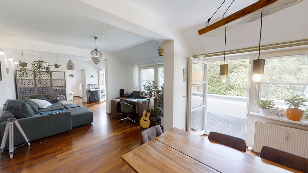 Maria Enzersdorf/Grenze Brunn: 2ZI DG+ 14m2 Terrasse+2 Stellplätze+Grünblick+tolle Infrastruktur