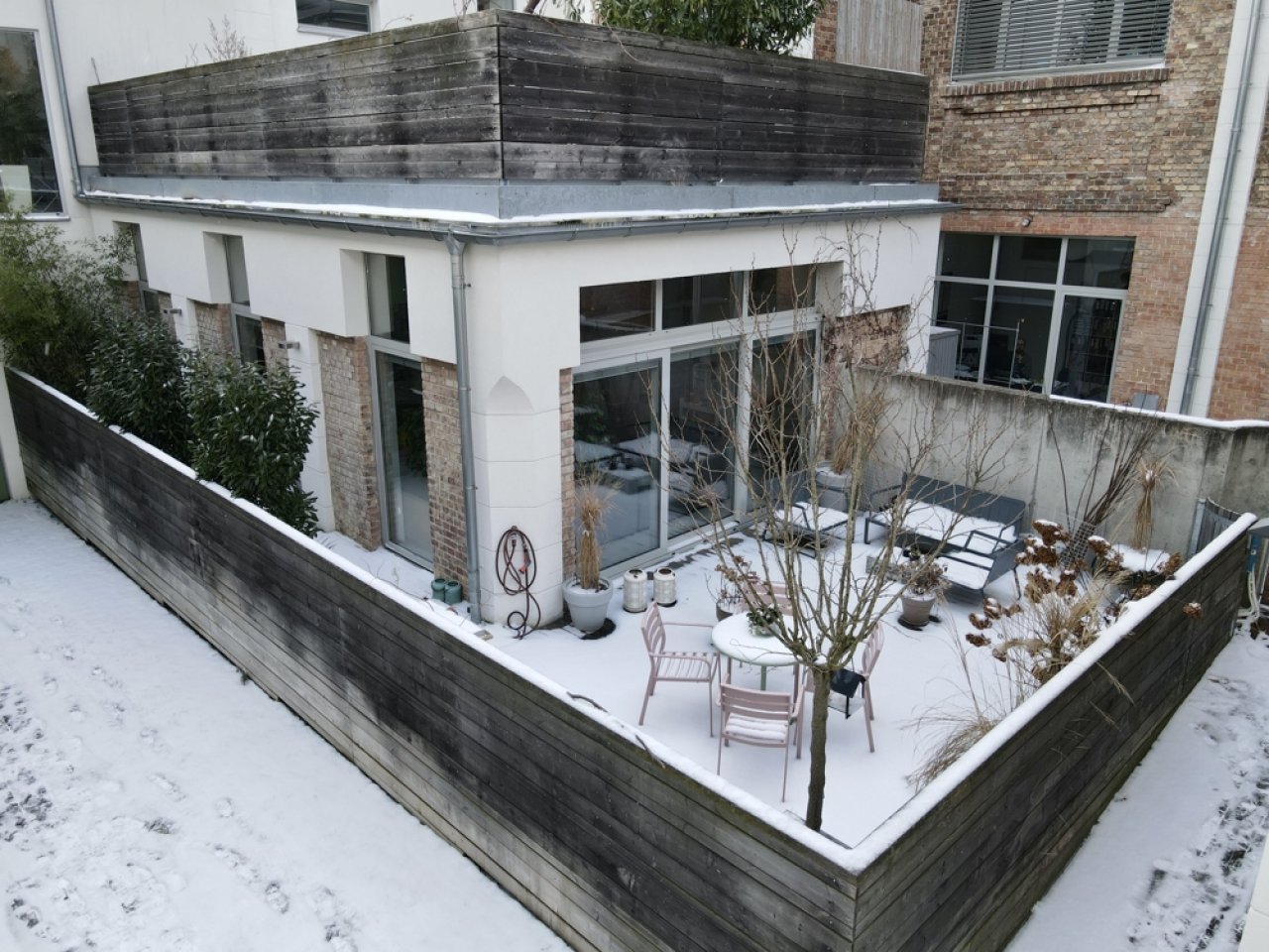 Terrassse im Winter Terrassse im Winter