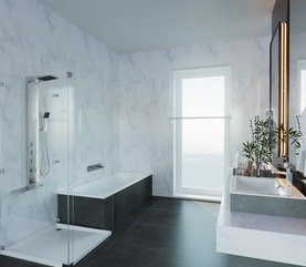 Badezimmer Symbolbild