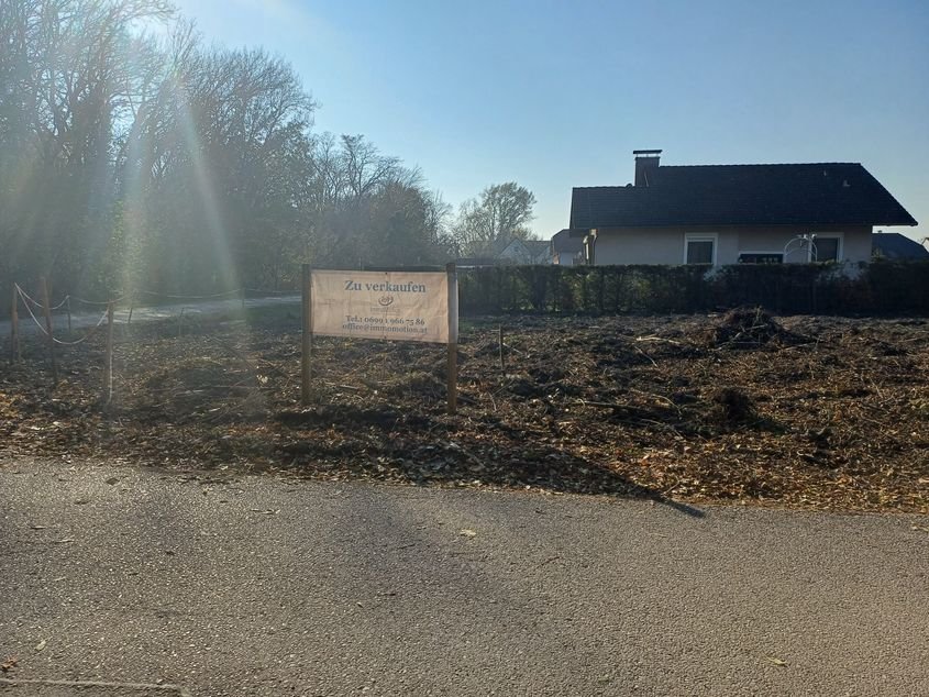 Mitterndorf an der Fischa: In 25 Minuten in Wien: Sonniges Eck-Grundstück in Ruhelage Mitterndorf an der Fischa: In 25 Minuten in Wien: Sonniges Eck-Grundstück in Ruhelage