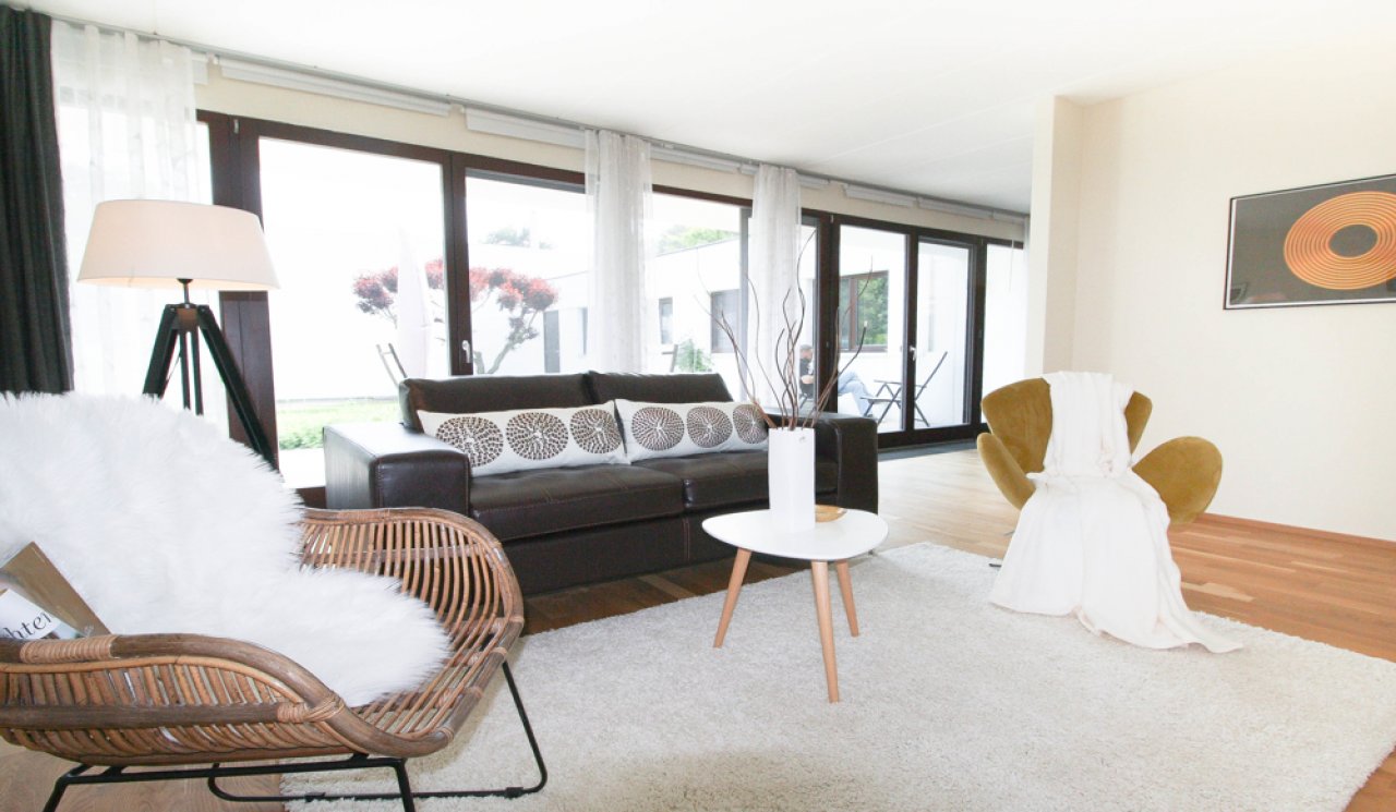 Wohnbereich Blick_Garten Wohnbereich Blick_Garten